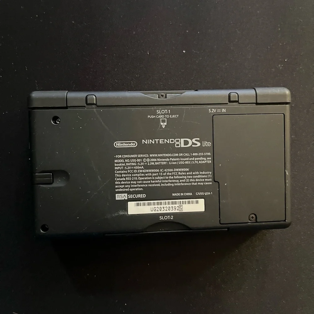 Nintendo DS Lite Handheld Console - Deep Blue